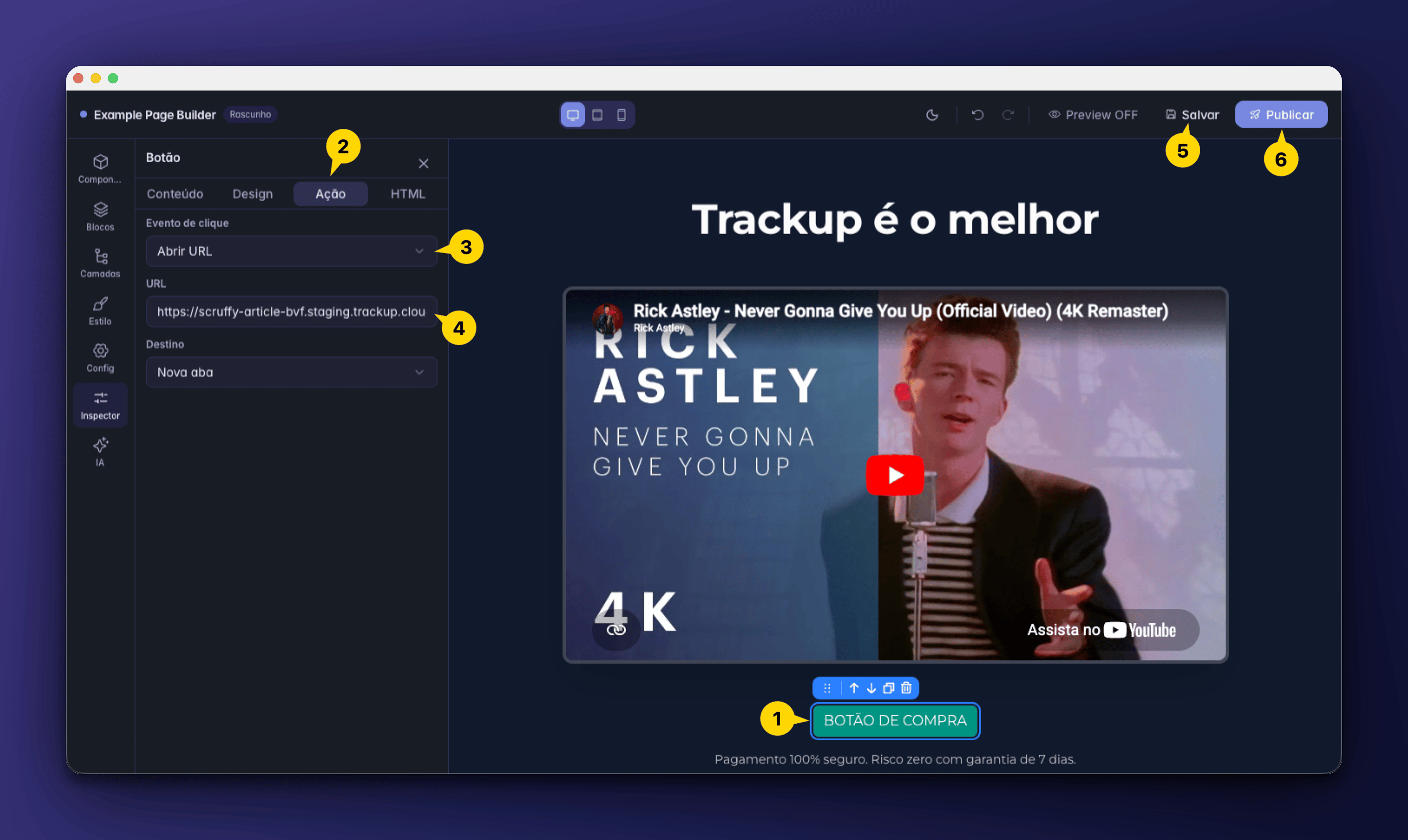 Edit Button Page Builder