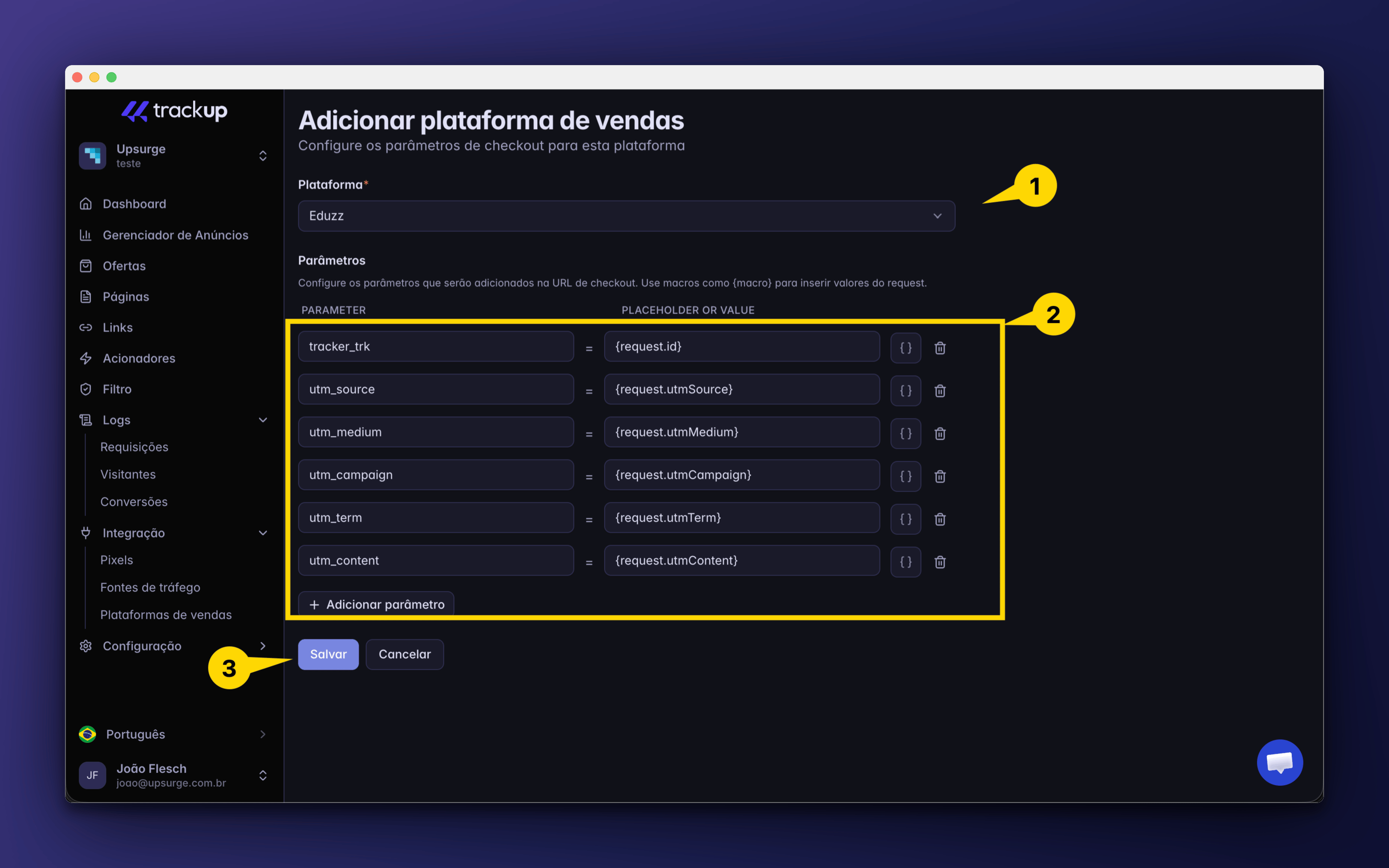Eduzz Integration