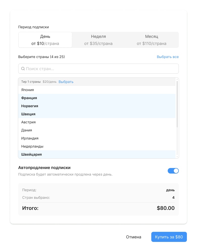 I OS Geo Appсписокстран