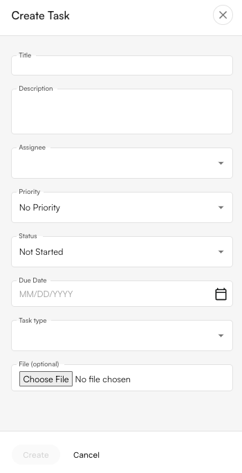 Create Task Pn Create Task Pn