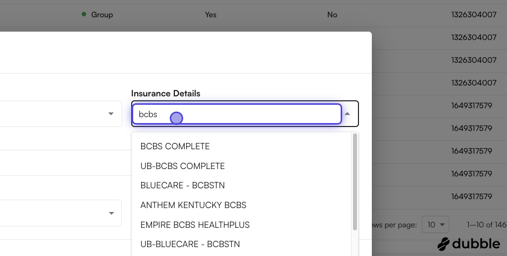Search for an insurance company