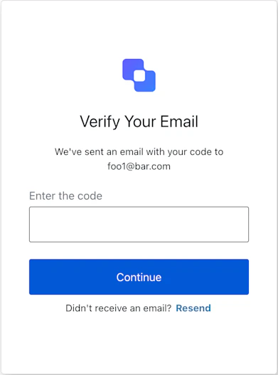Login Email Verification