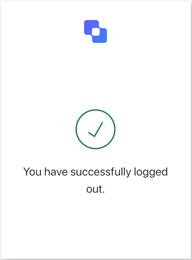 Cierre de sesión completado