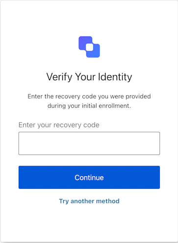 MfaRecoveryCodeChallenge