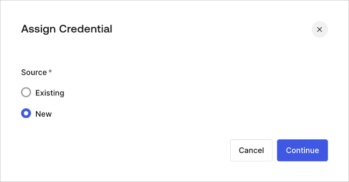 Auth0 Dashboard > Applications > Settings > 新しい認証情報を割り当てる