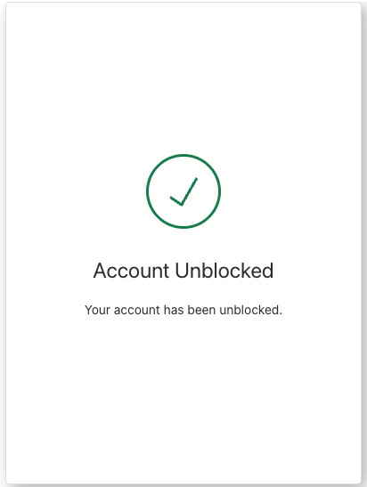 ACUL Brute Force Protection Unblock Success