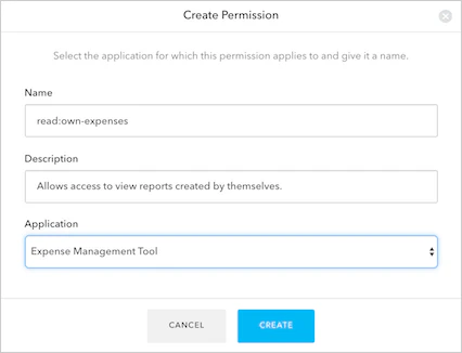 Tableau de bord - Extensions - Tableau de bord de l’Authorization Extension - Créer une autorisation