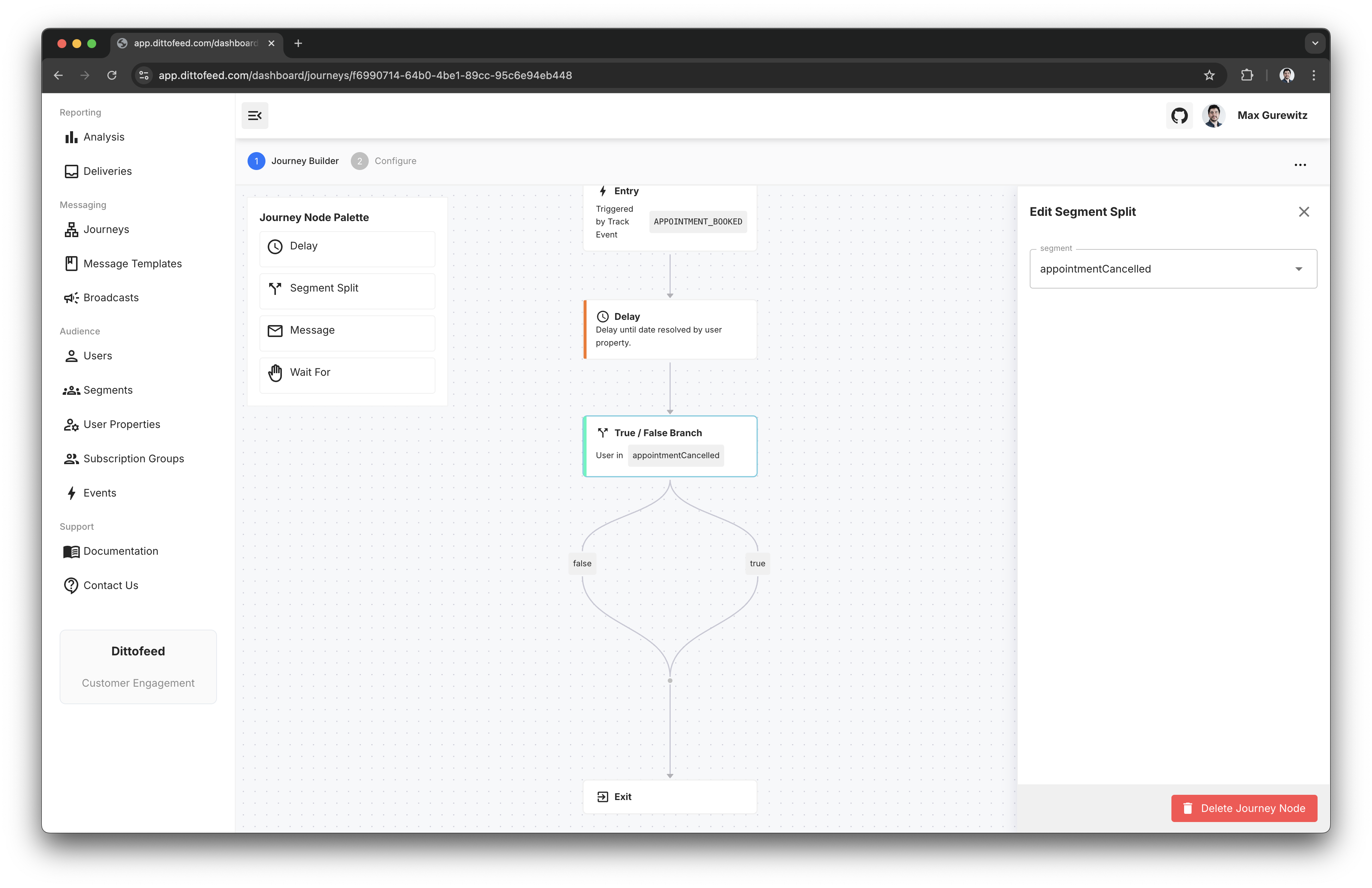 Appointment Reminders Cancelled Split