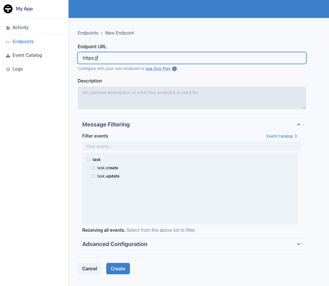 Add Endpoint