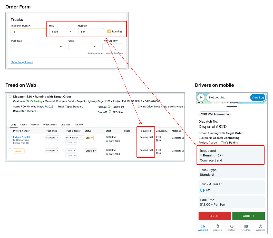 Running With Target On Web And Mobile V1 0 1