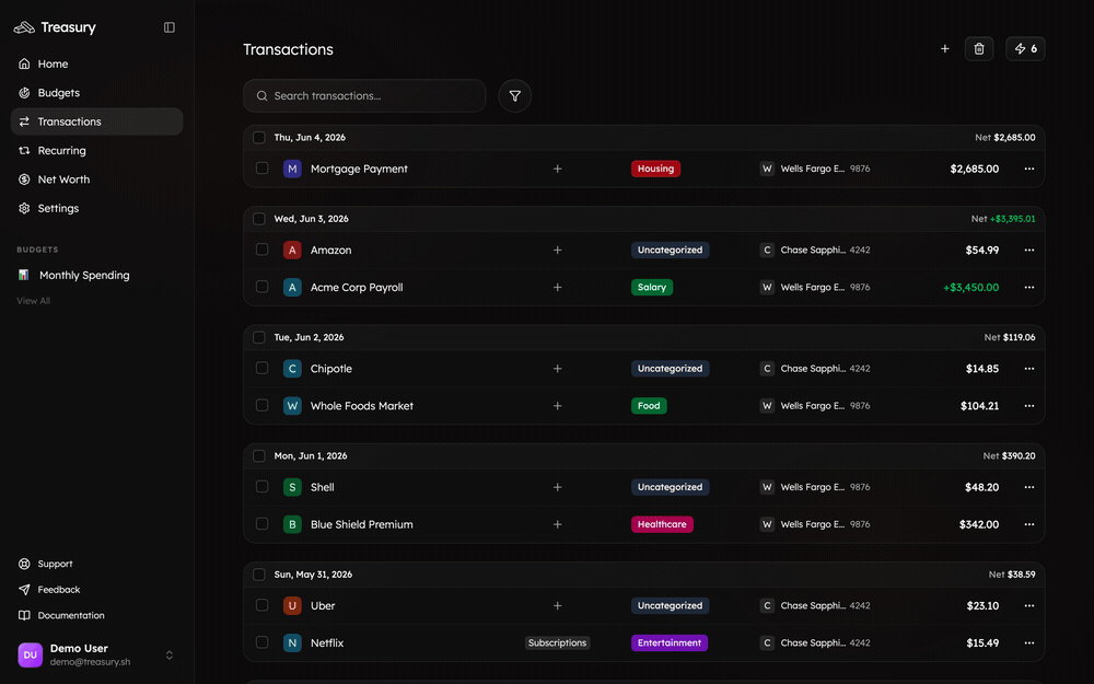 Clearing a backlog of uncategorized transactions with Turbo Review