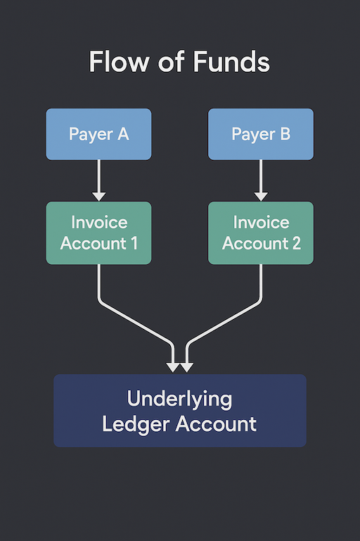 Invoice Account Numbers Flow