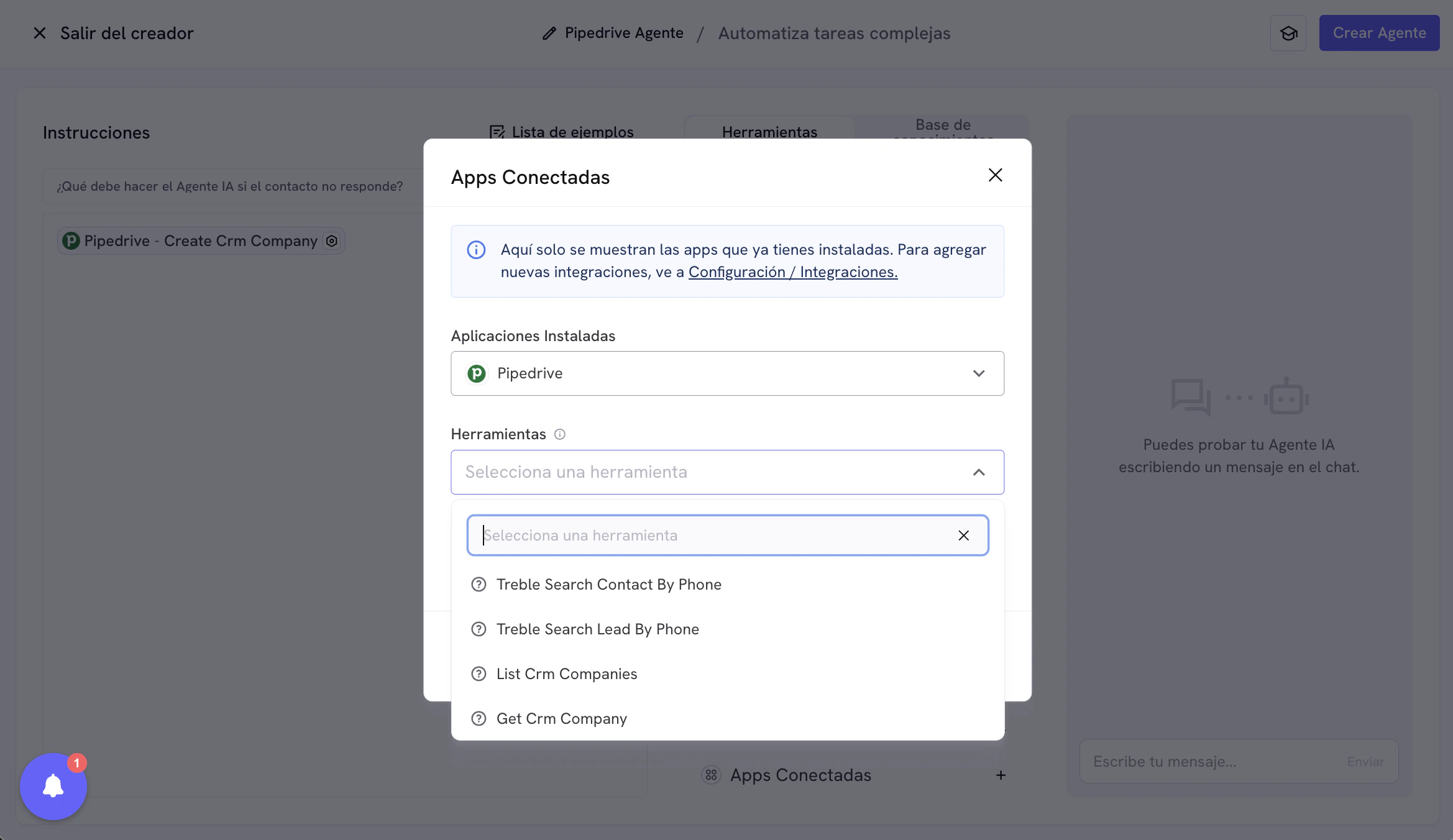 Pipedrive integration features