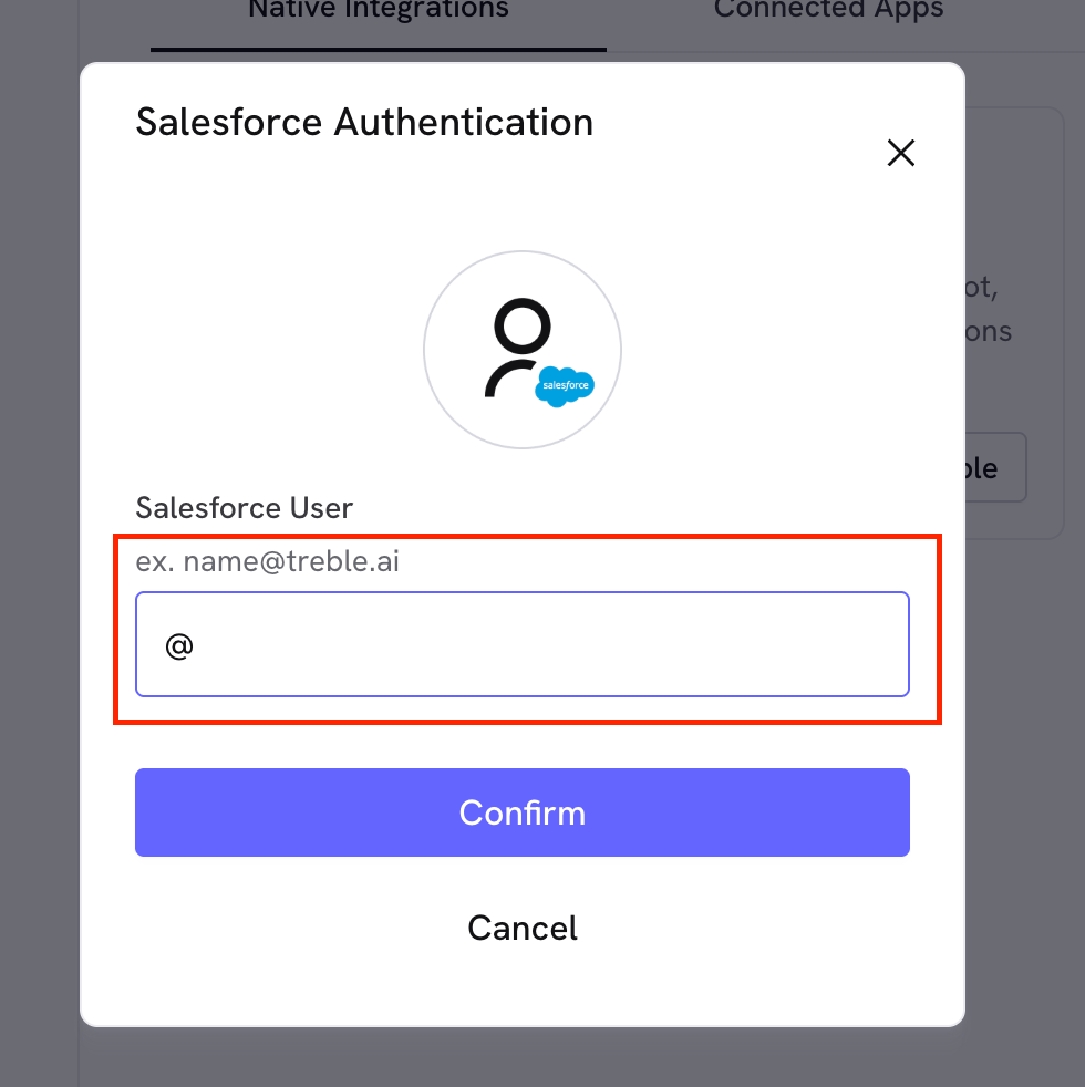 Autenticação do Salesforce