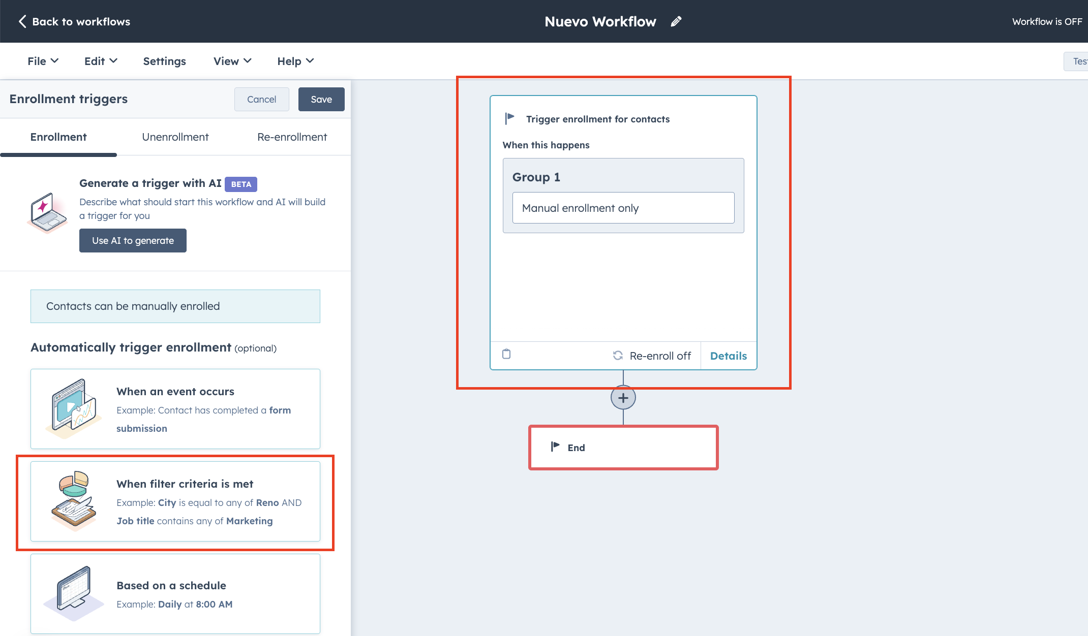 HubSpot Workflows