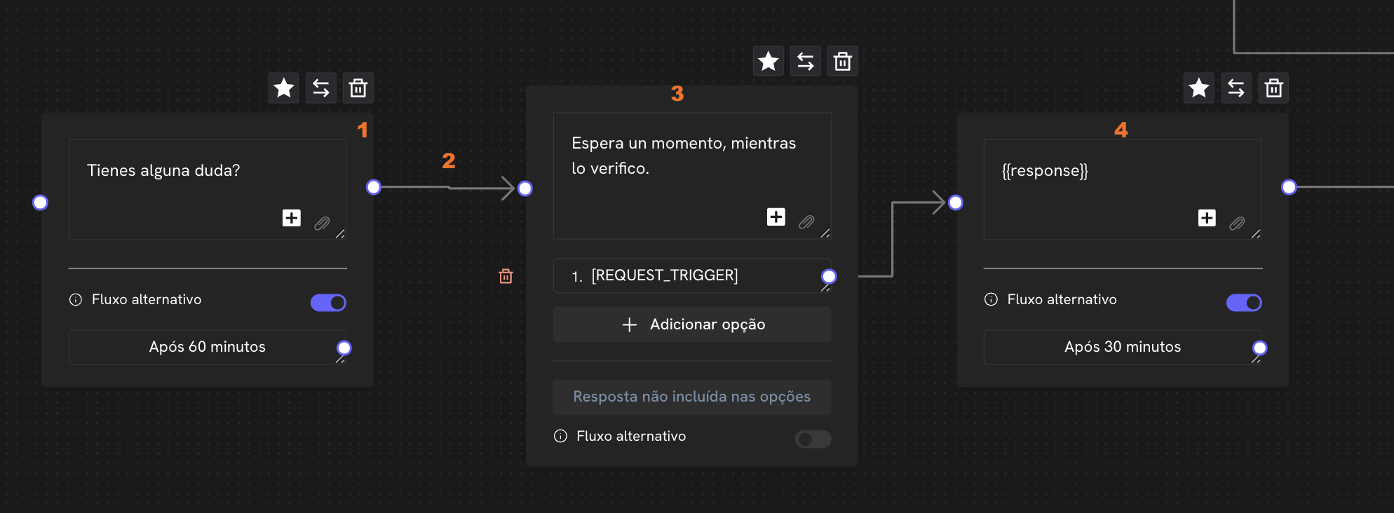 Configurar bloque intermedio