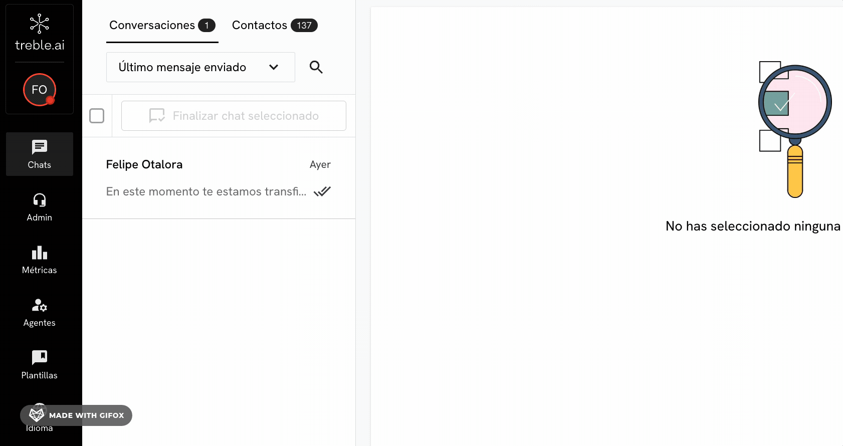 Active Status of an Agent