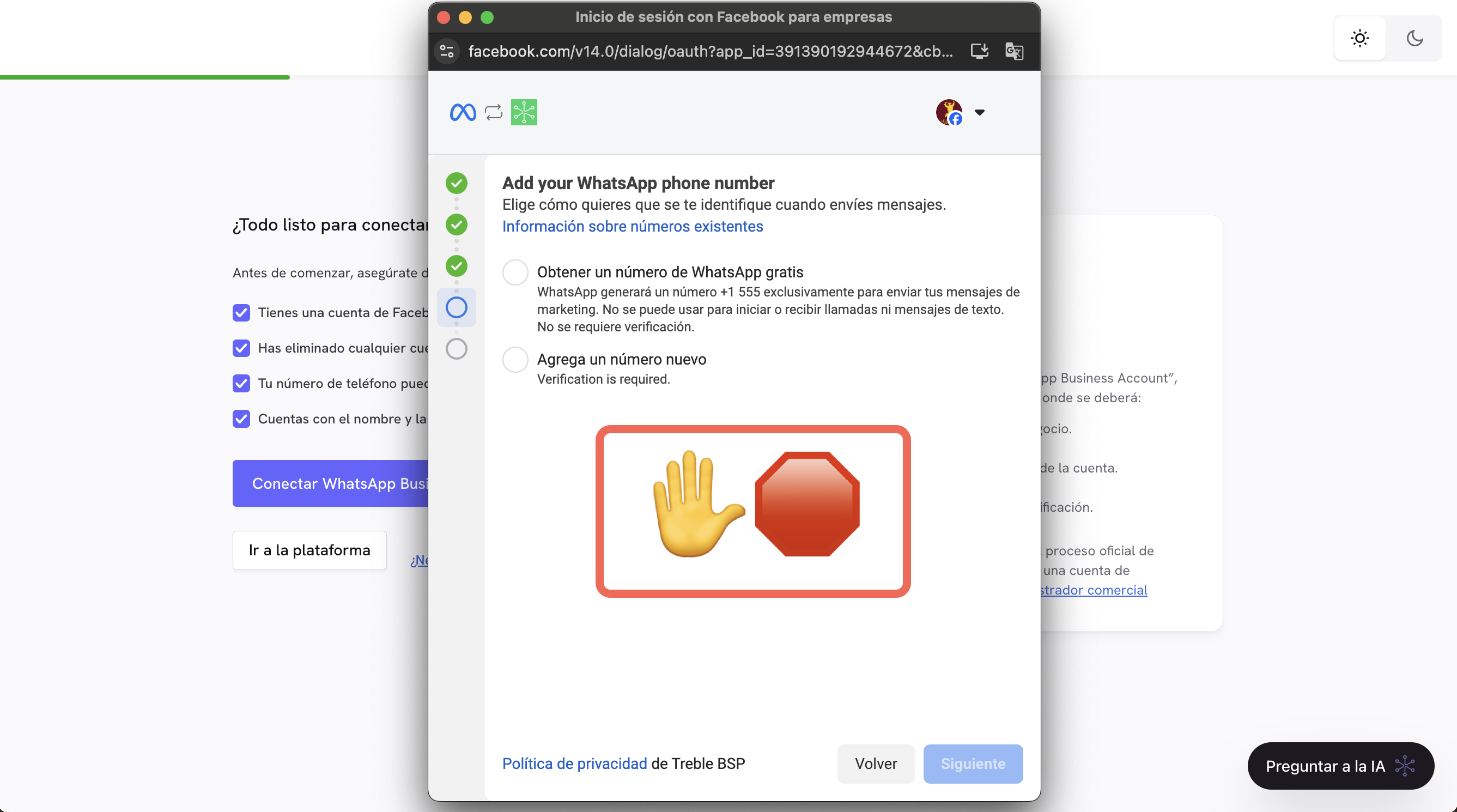 Adicionar um bloco de mensagem