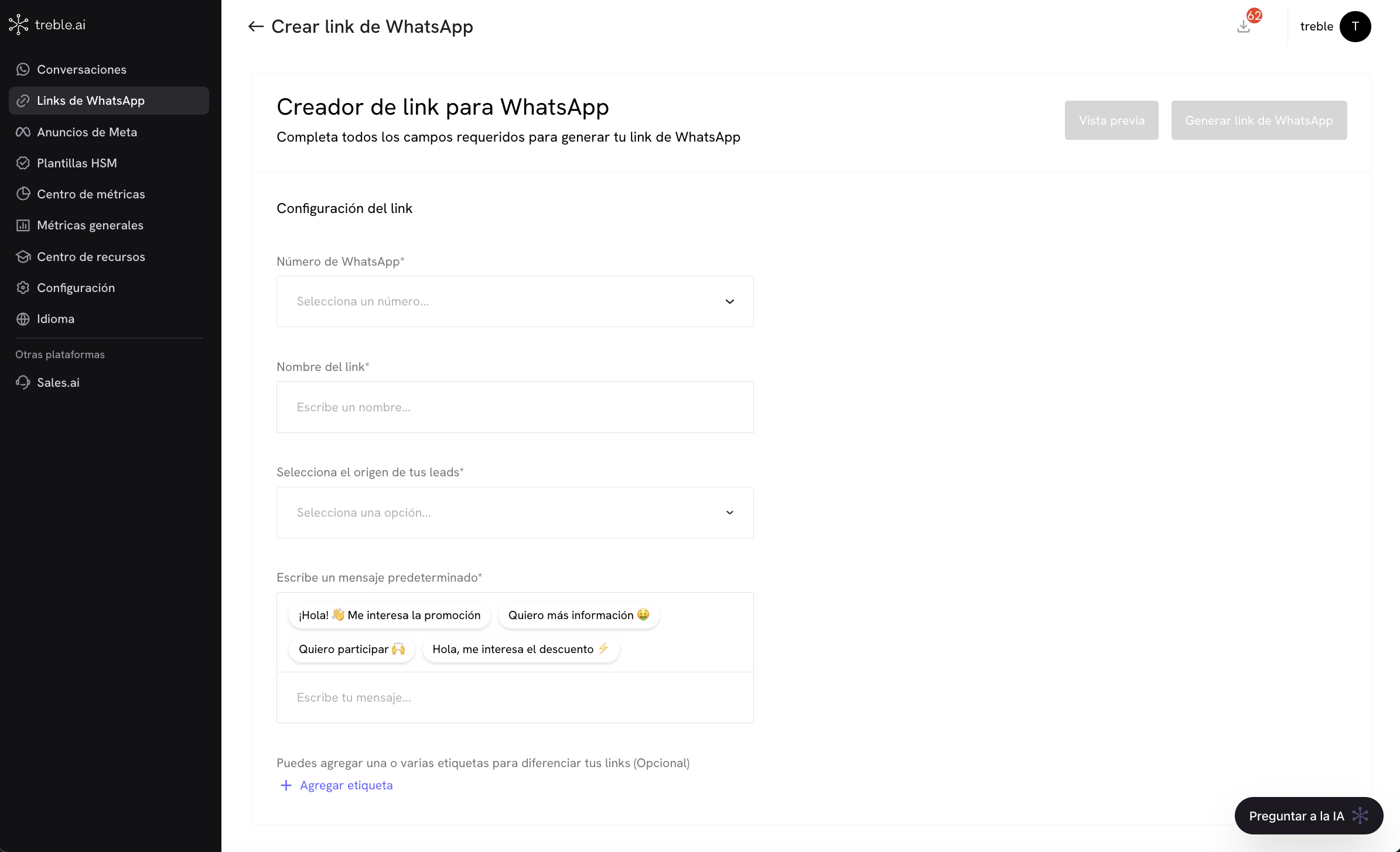 Criar um link do WhatsApp