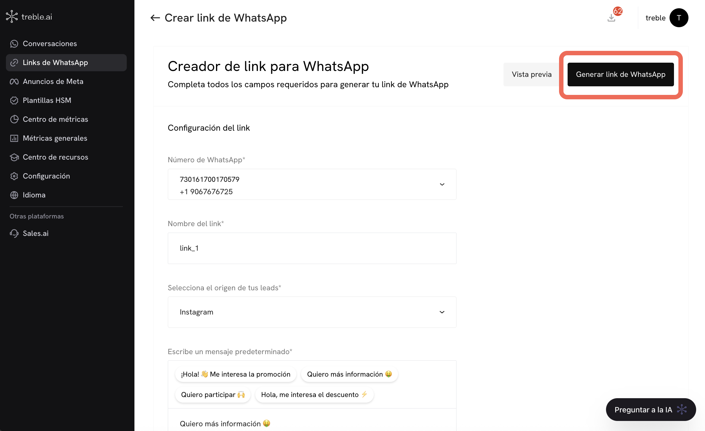 Create a WhatsApp link