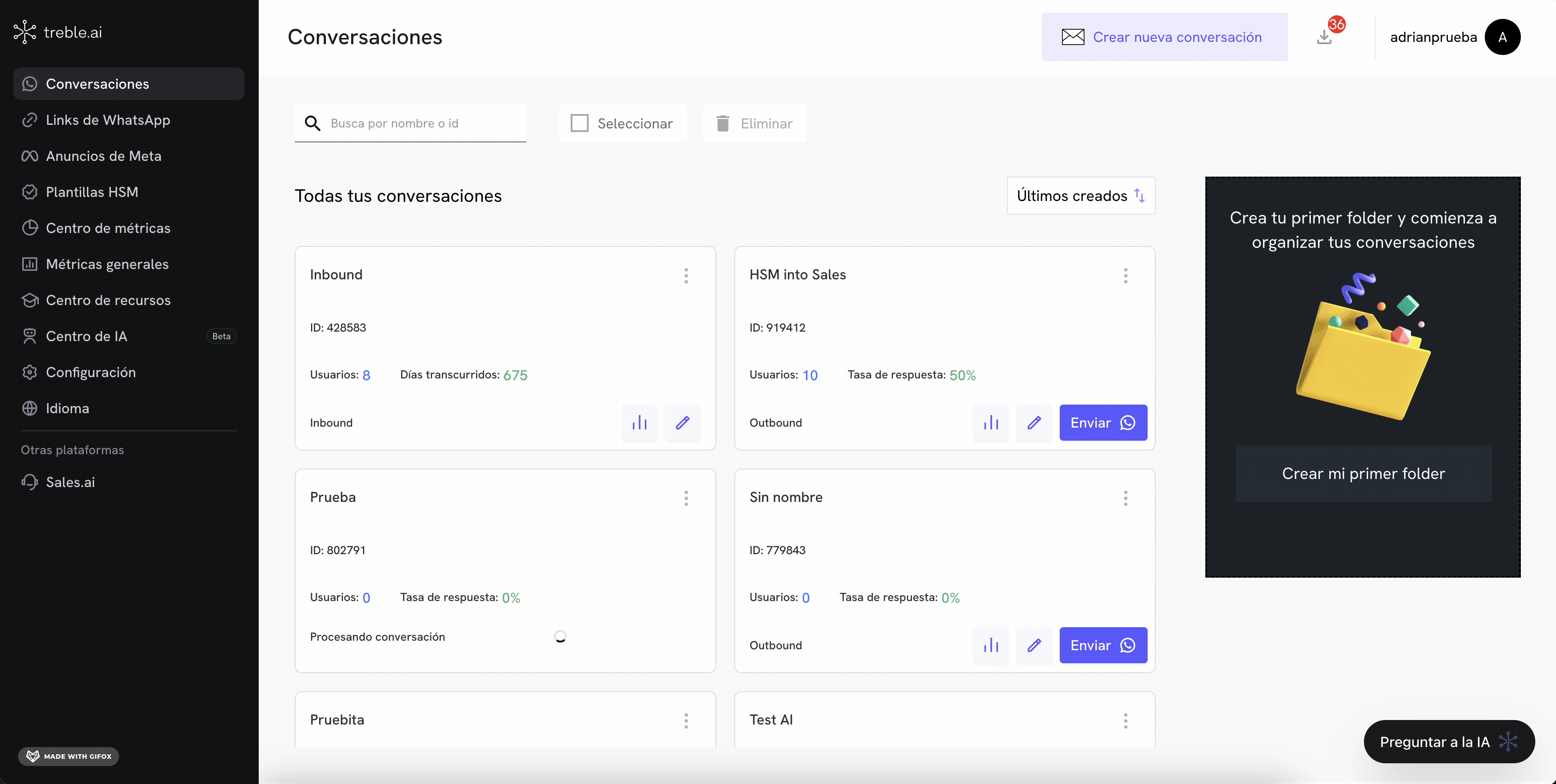 Configurar un webhook de falla en despliegue