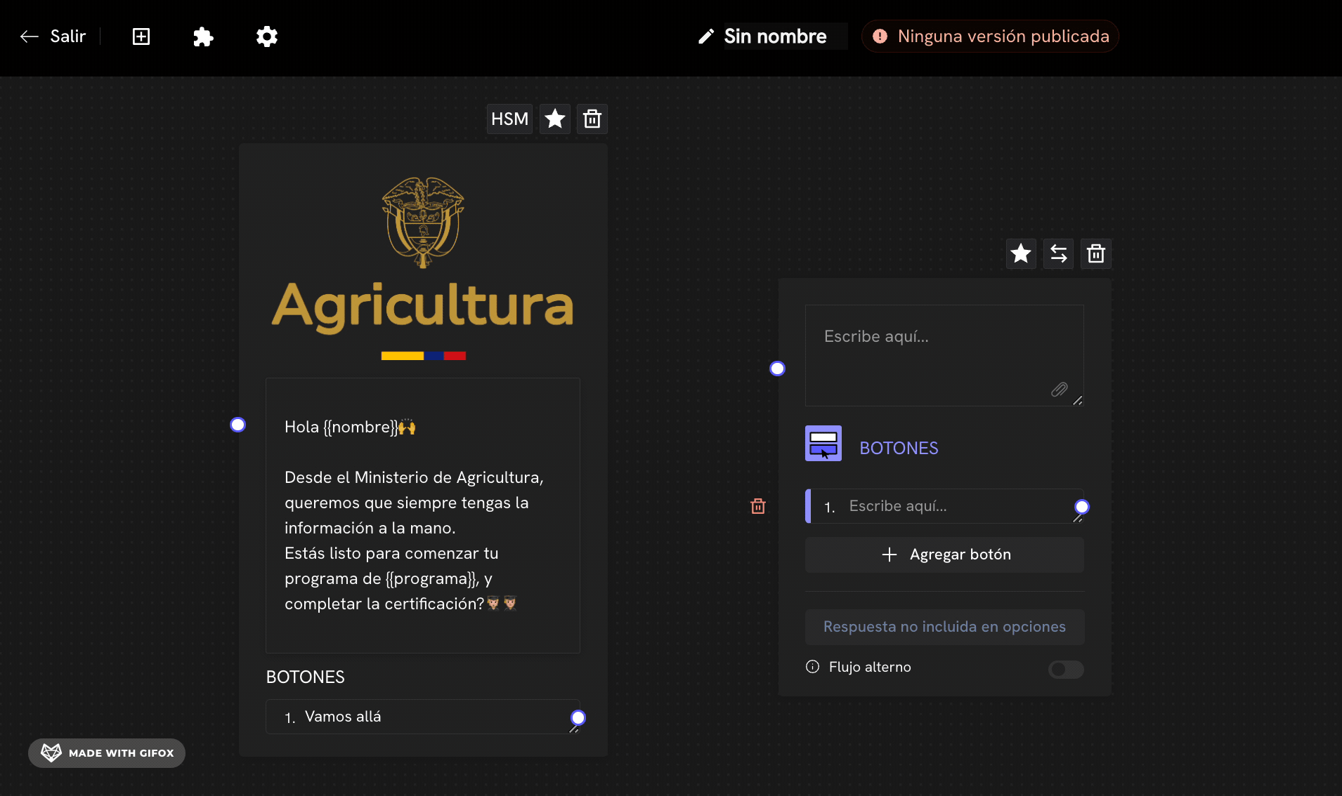 Conectar blocos