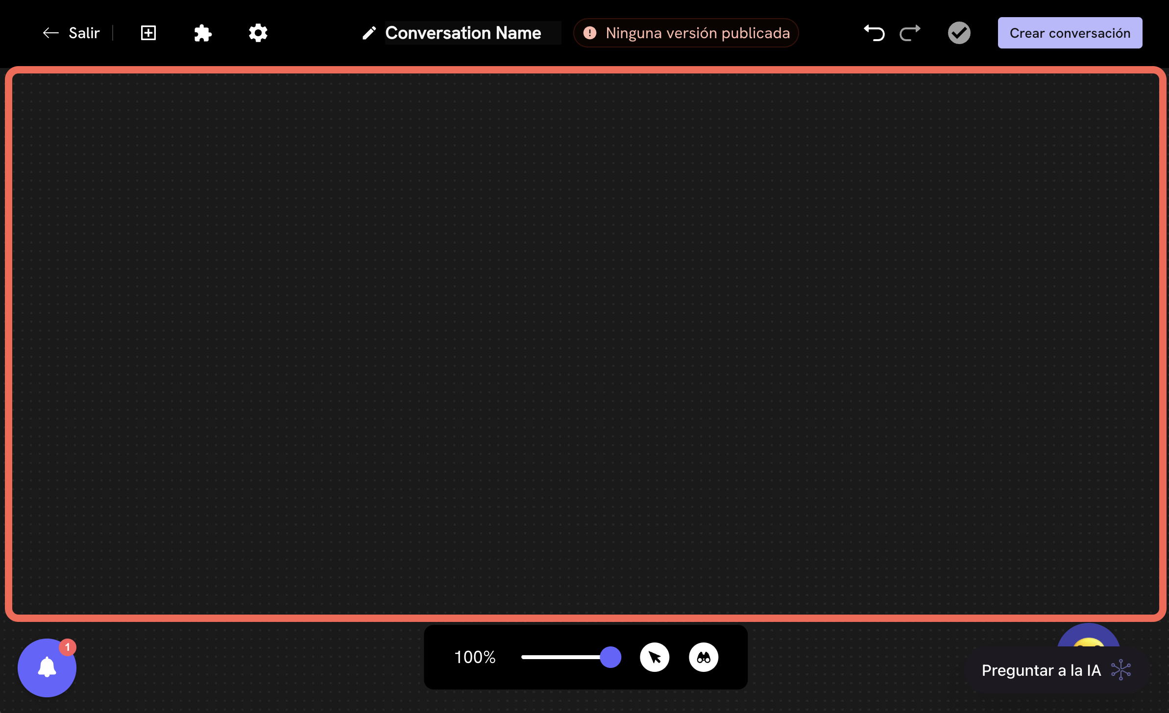 Editor de Conversas