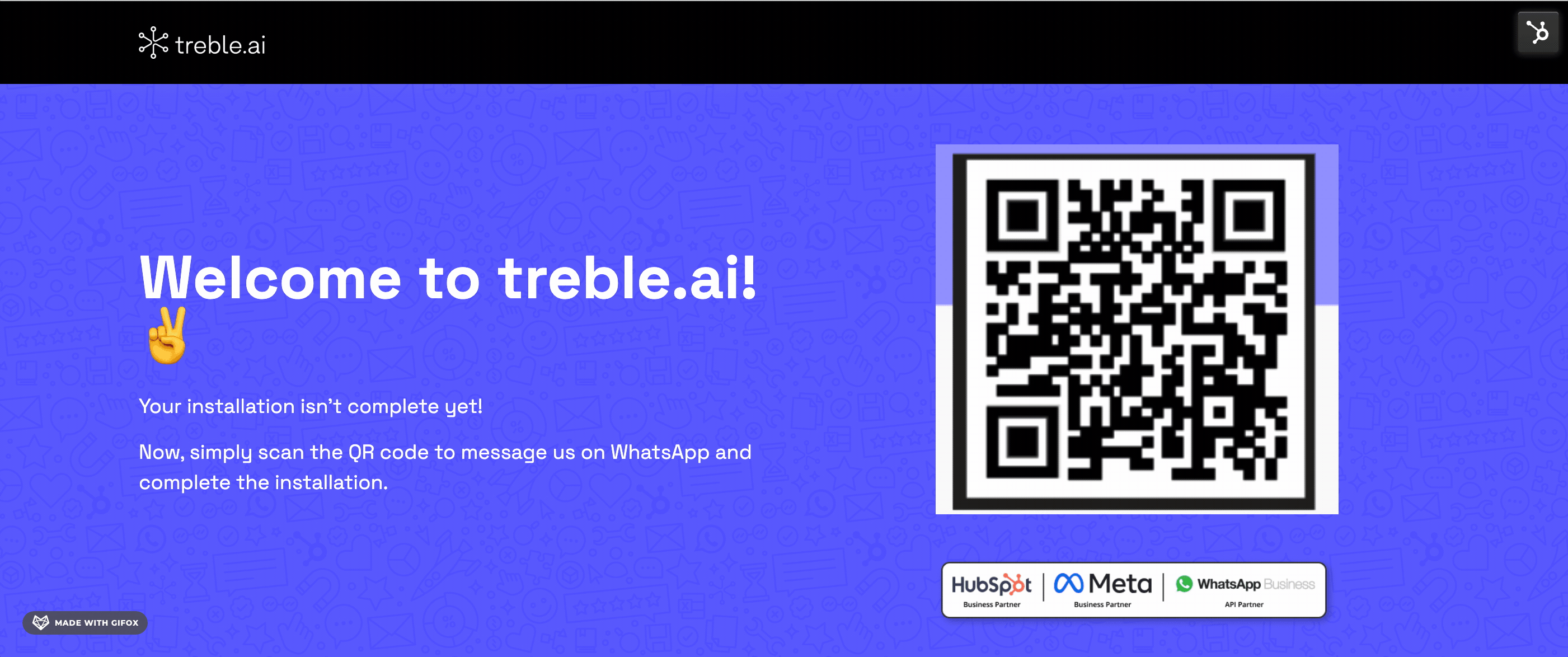 Instalar Treble no HubSpot