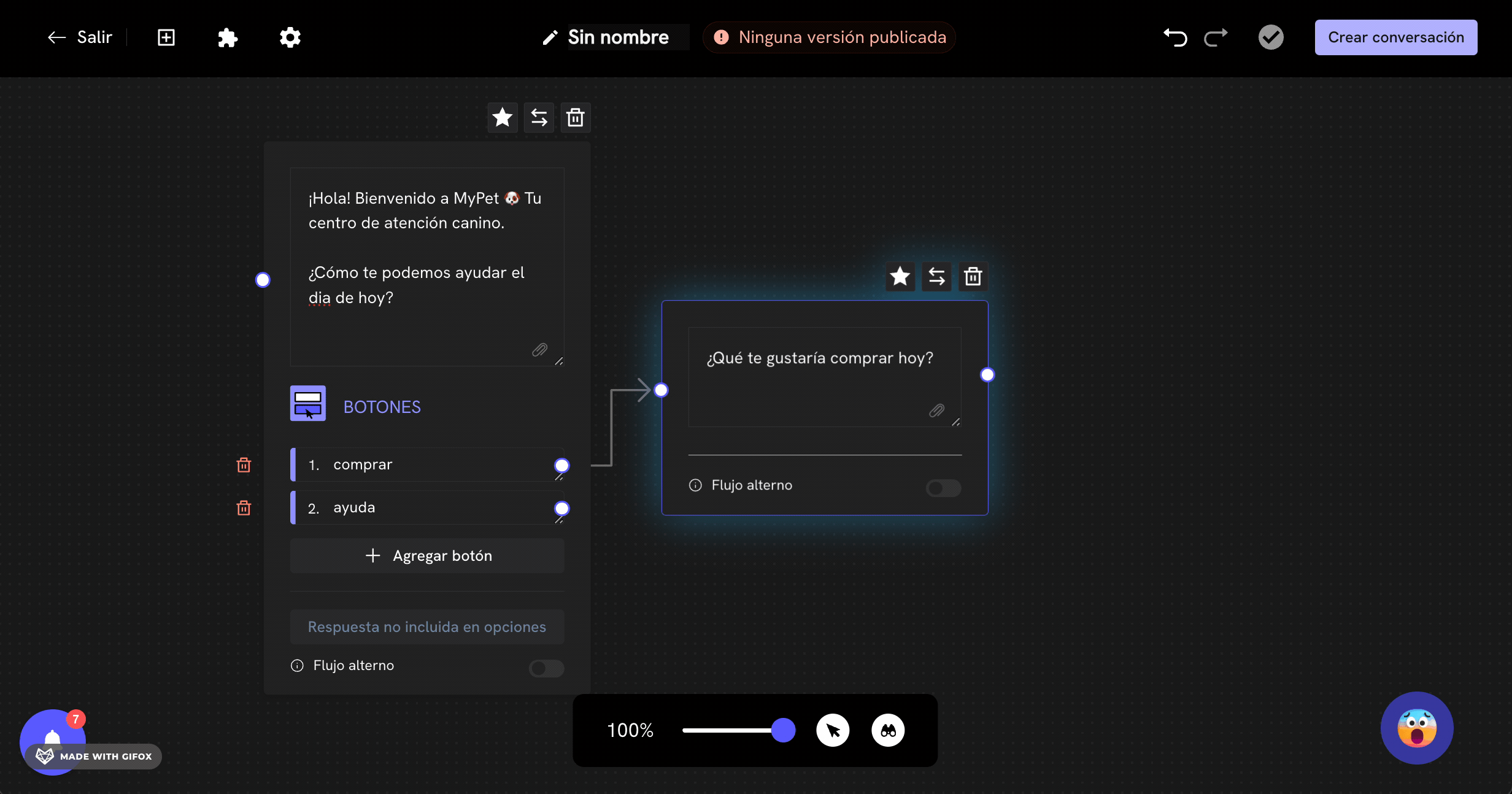 Save as inbound conversation
