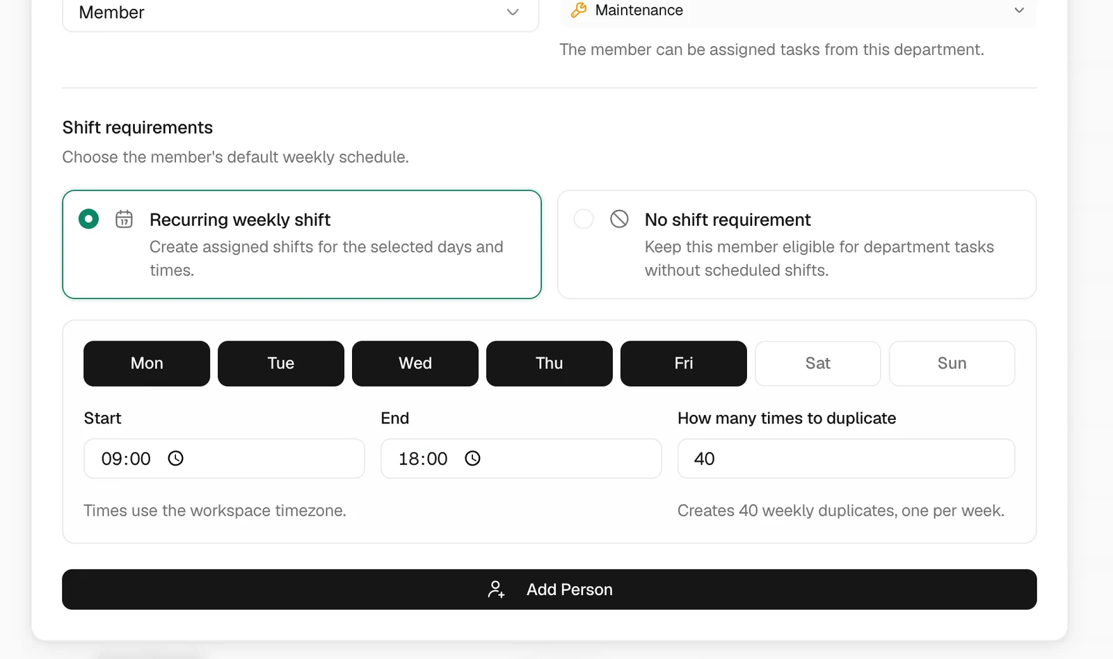 Enable shifts during setup in Trellis