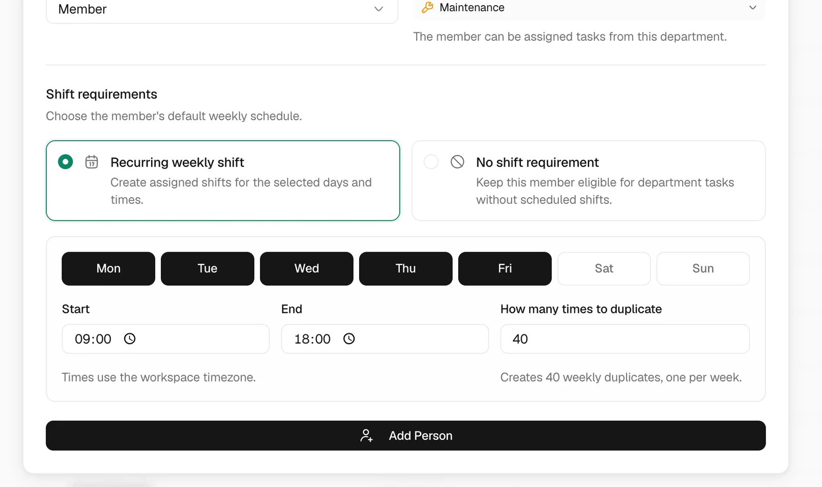 Enable shifts during setup in Trellis