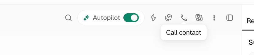 Start an outbound call in Trellis