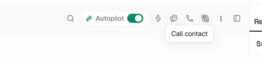 Start an outbound call in Trellis