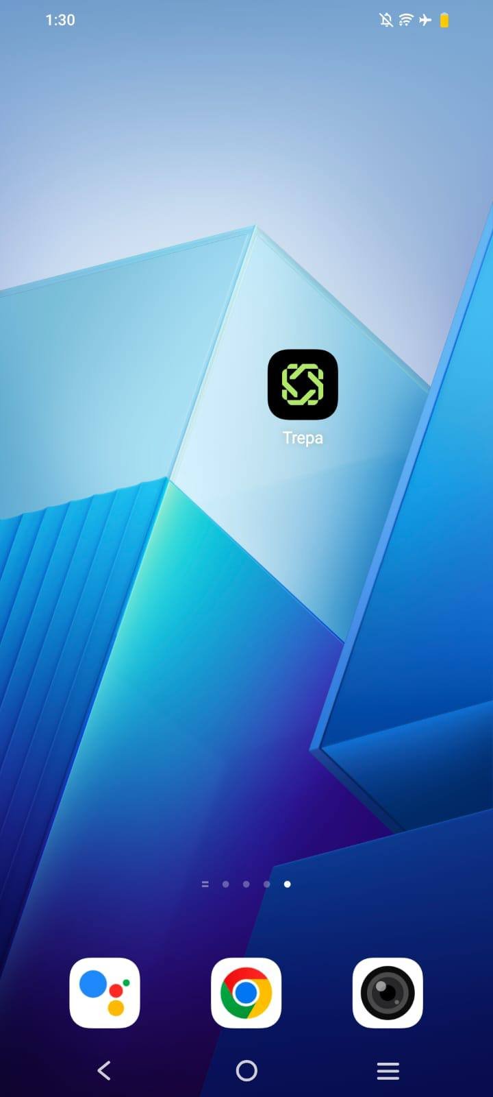Trepa app icon on Android home screen.