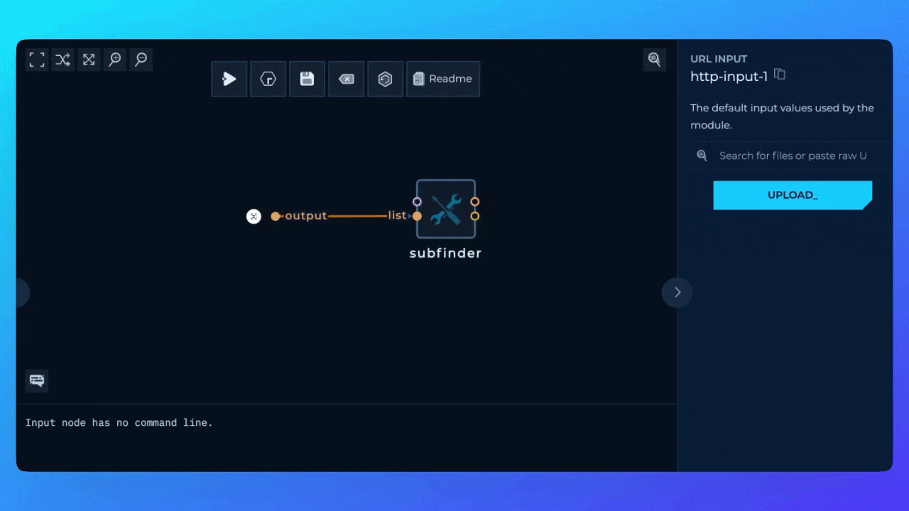 Uploading File from Workflow Editor
