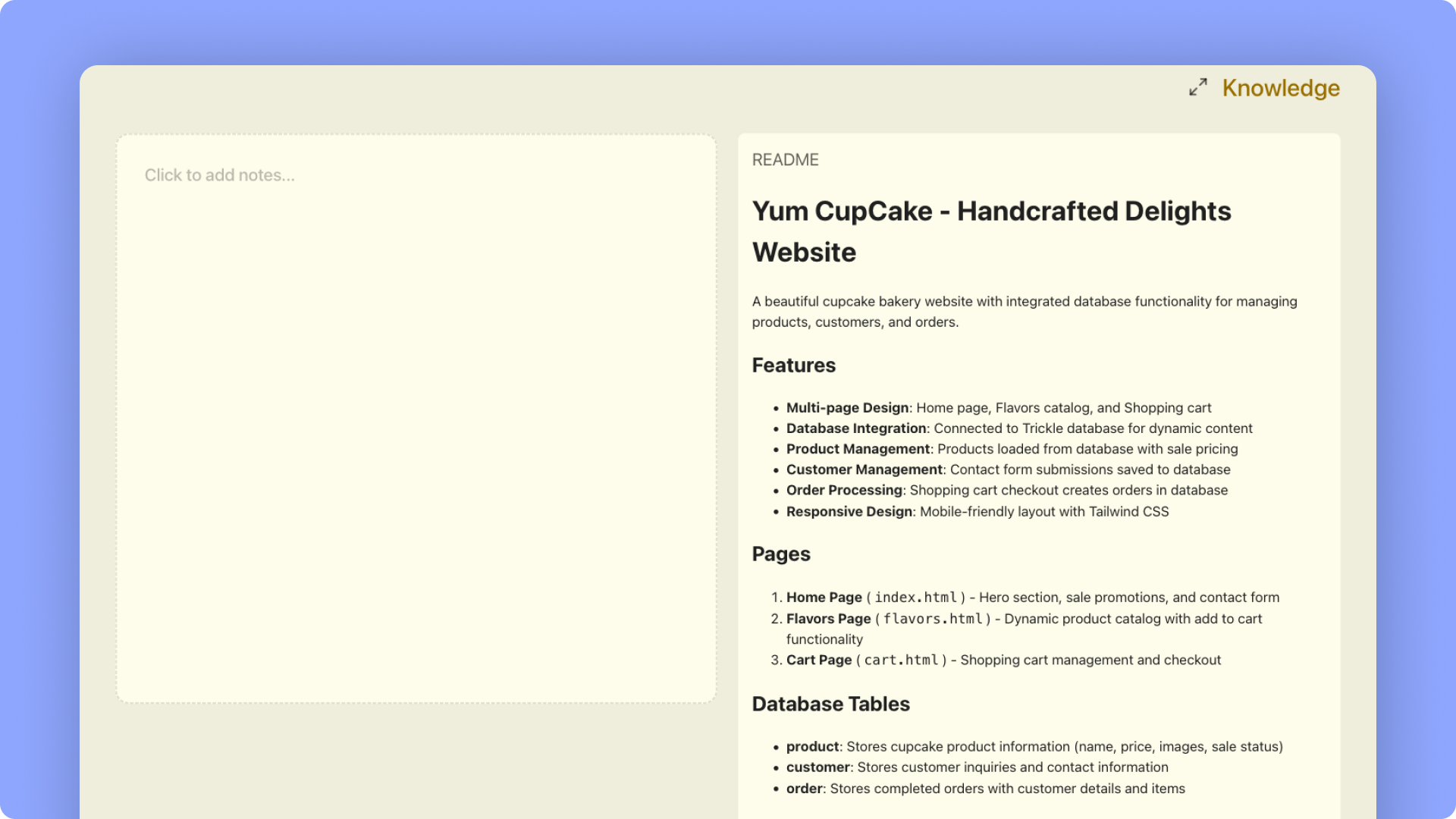 Magic Canvas - Trickle Documentation