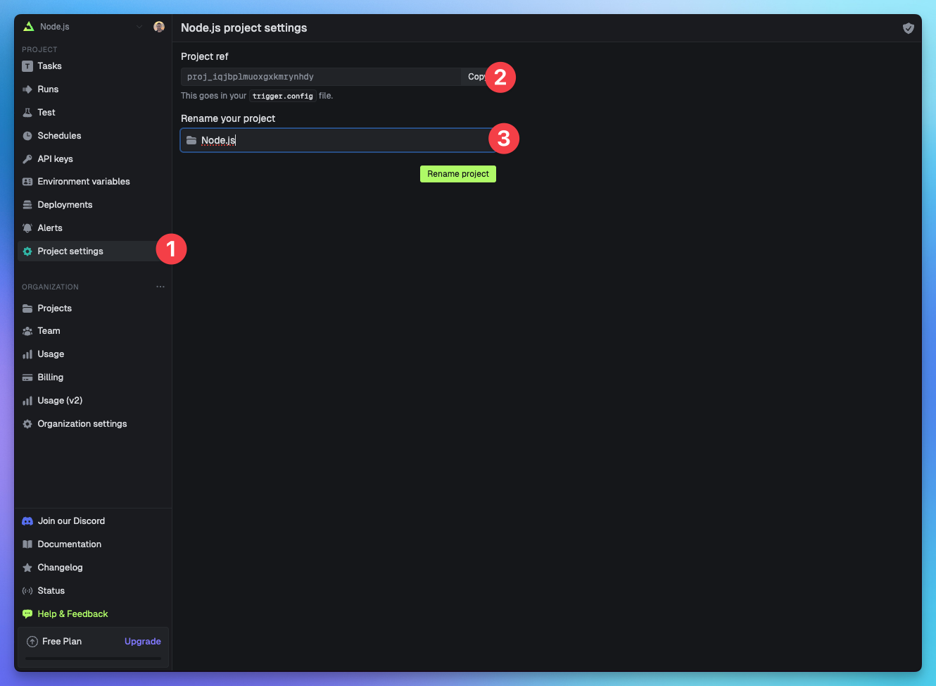 Useful project settings