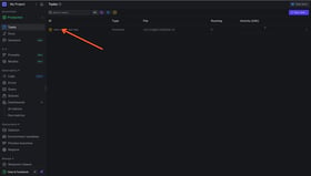 Scheduled task page