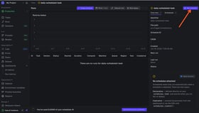 Scheduled task page