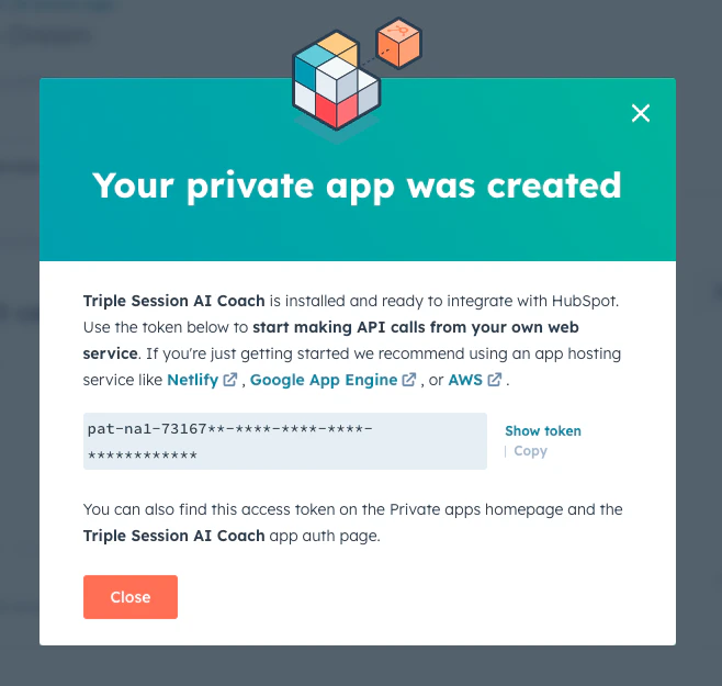 HubSpot CRM field mapping — step 4