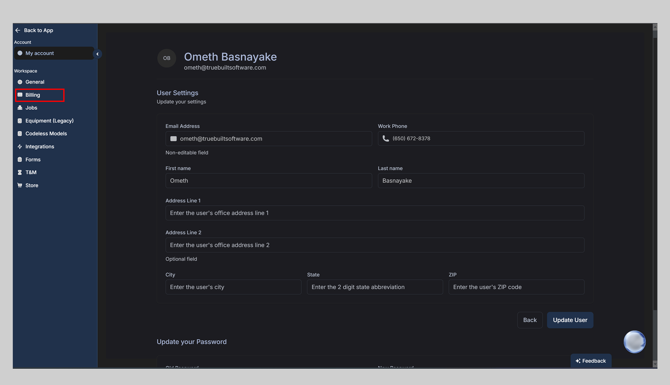 Credit Balance Web