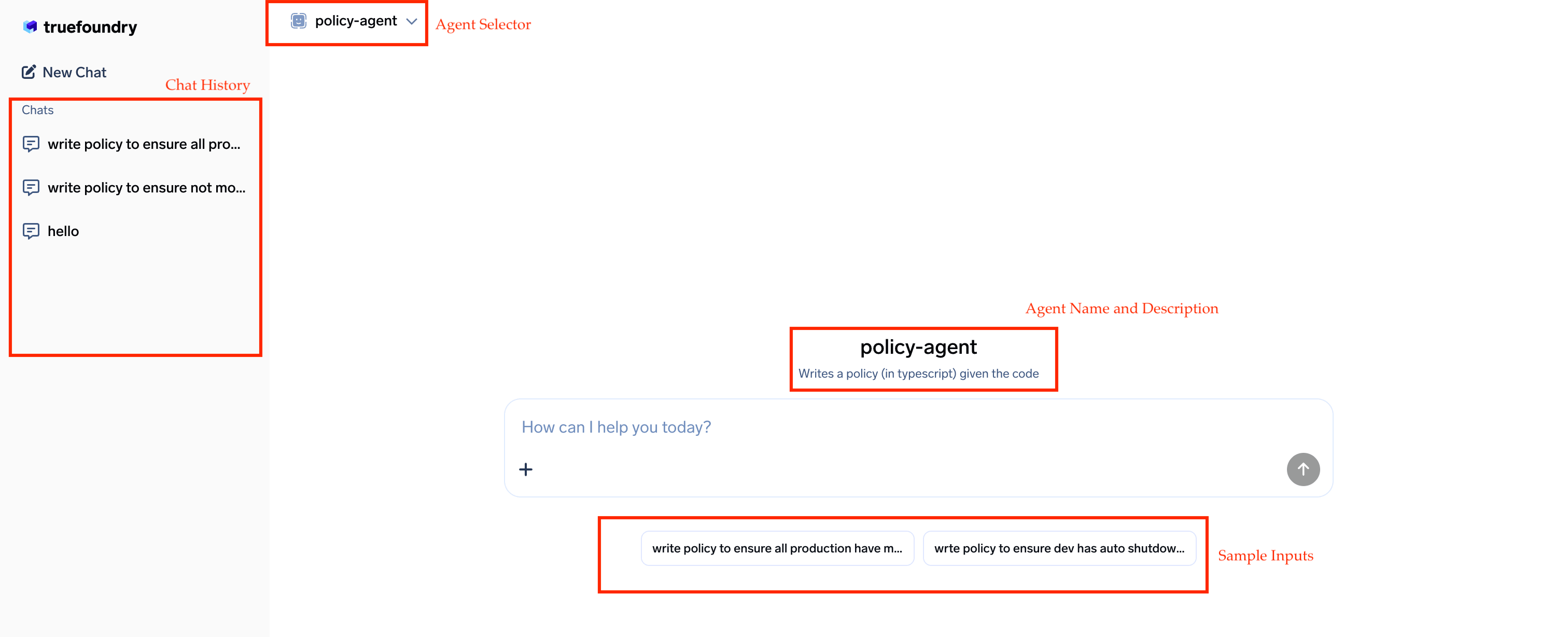 Agent standalone page