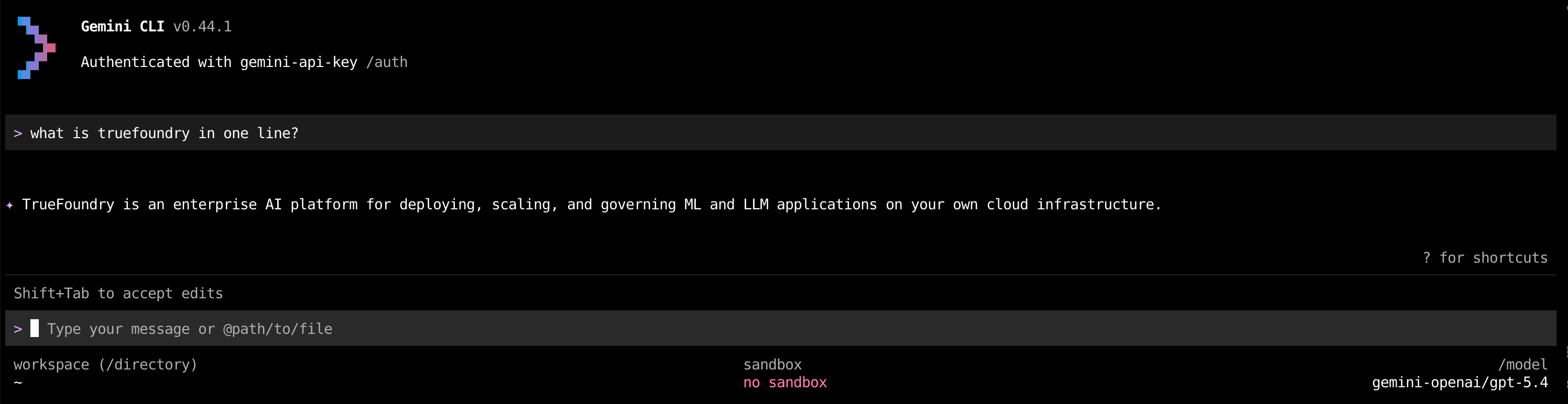 Gemini CLI with OpenAI models