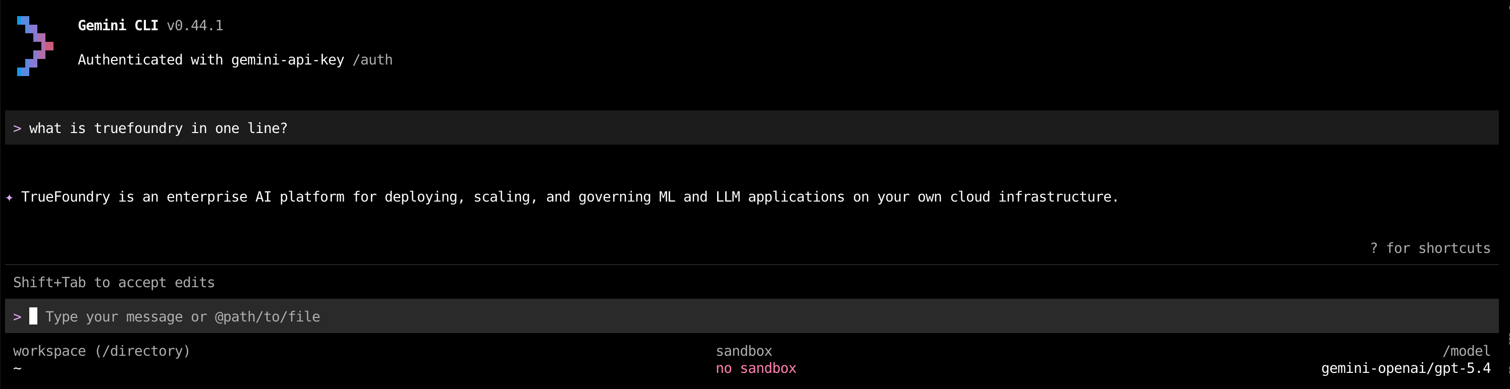 Gemini CLI with OpenAI models