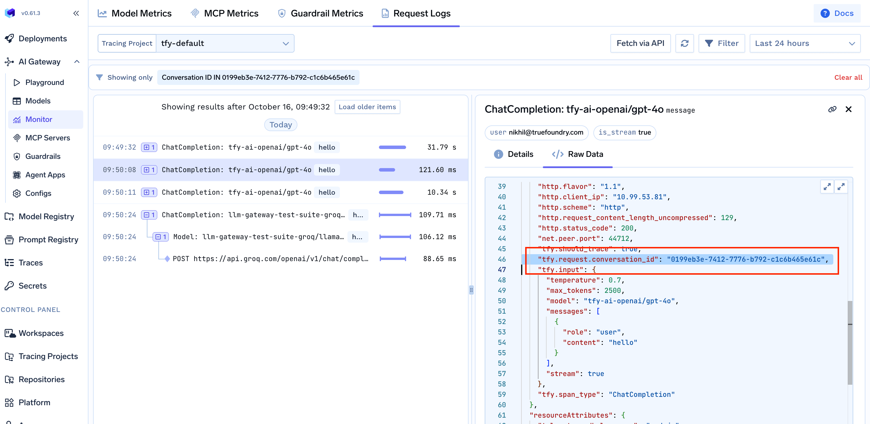 Session Management - TrueFoundry Docs