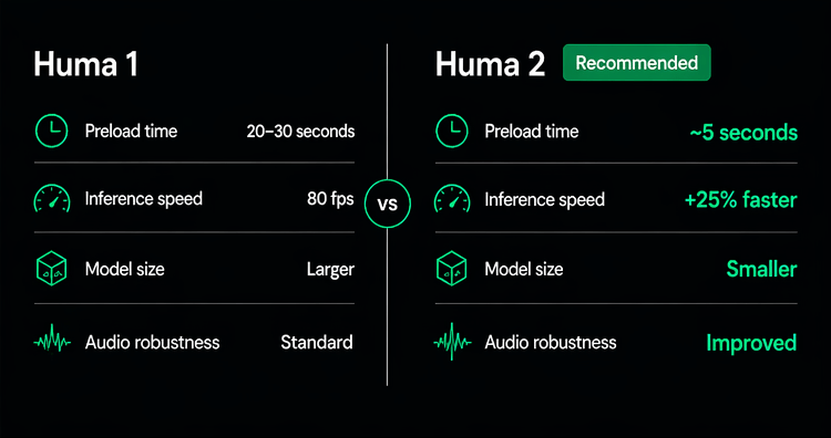 Two-phase runtime — preloading and inference