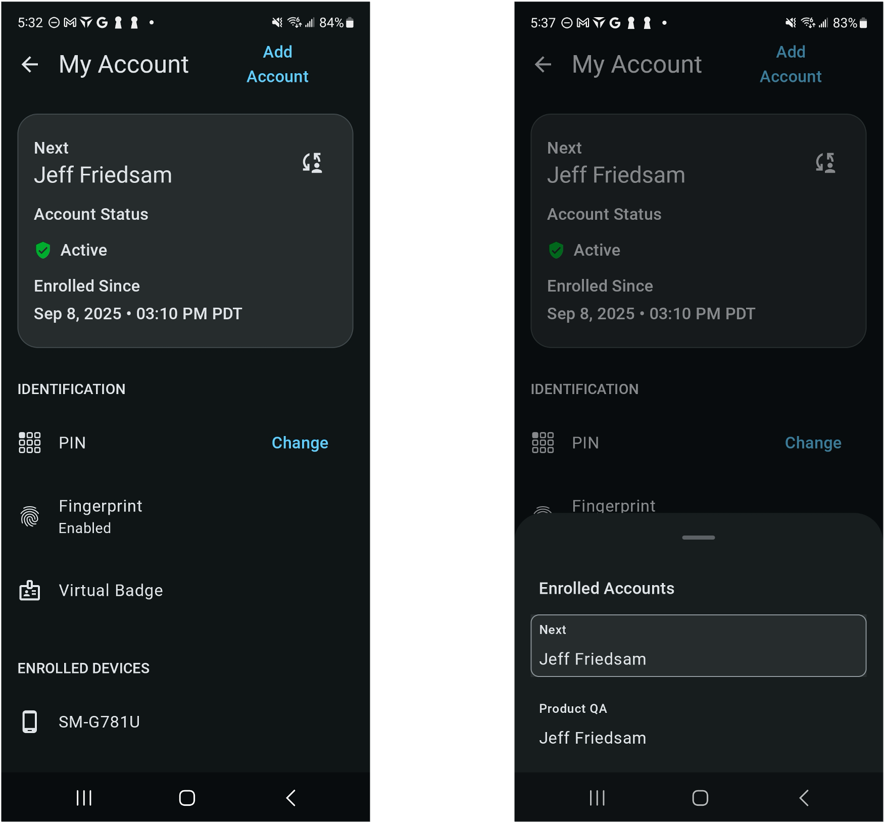 Android 25.7.0 Release Notes - TruU Docs