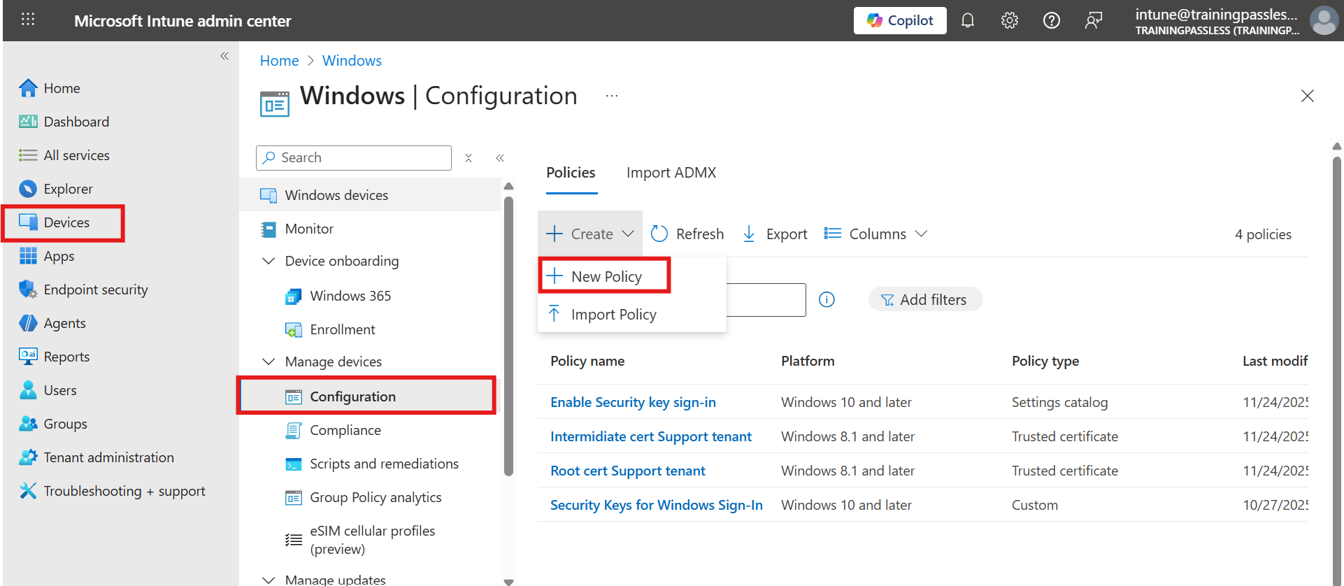 Enable FIDO2 security key sign-in for Windows - TruU Docs
