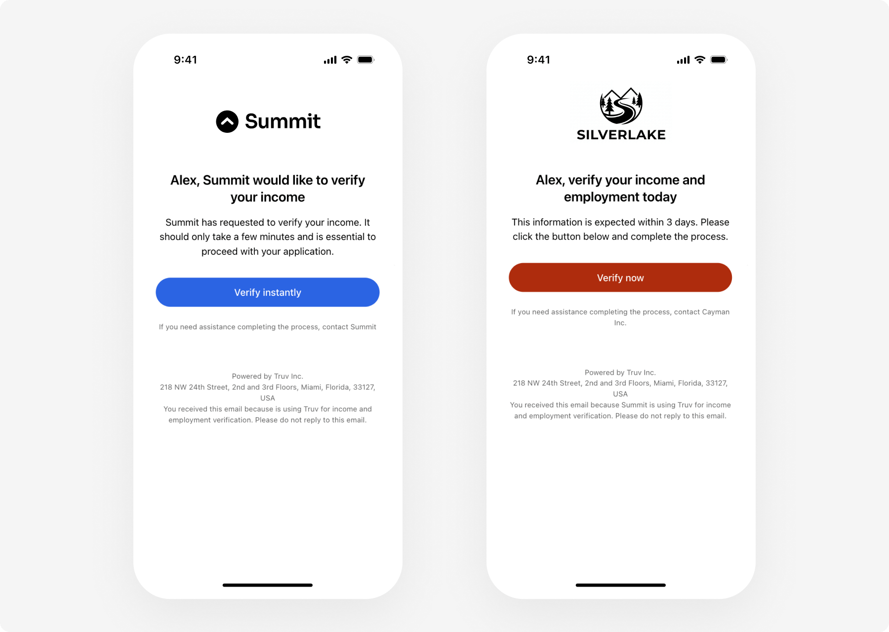 Order email customization examples