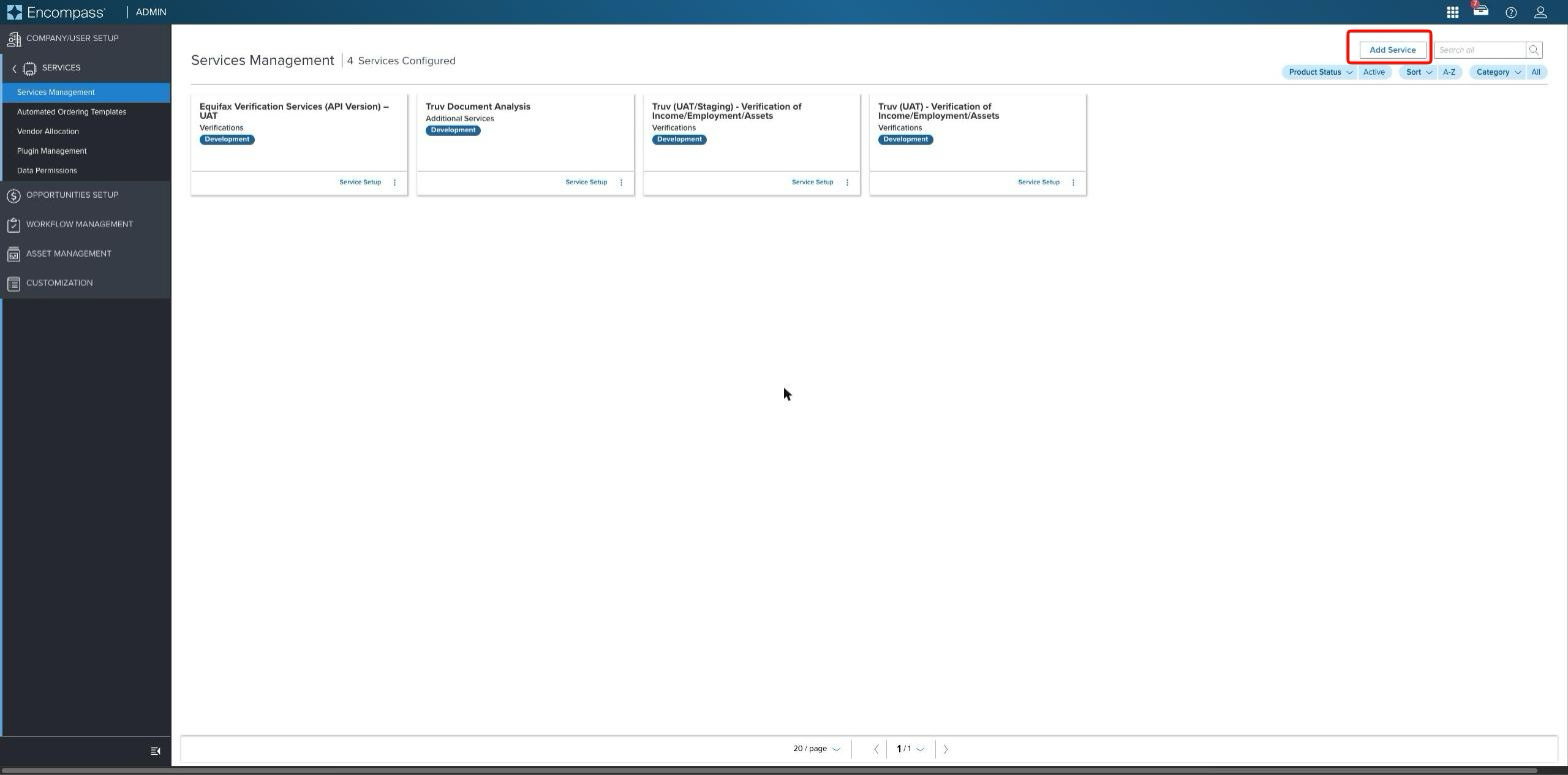 Services Management
